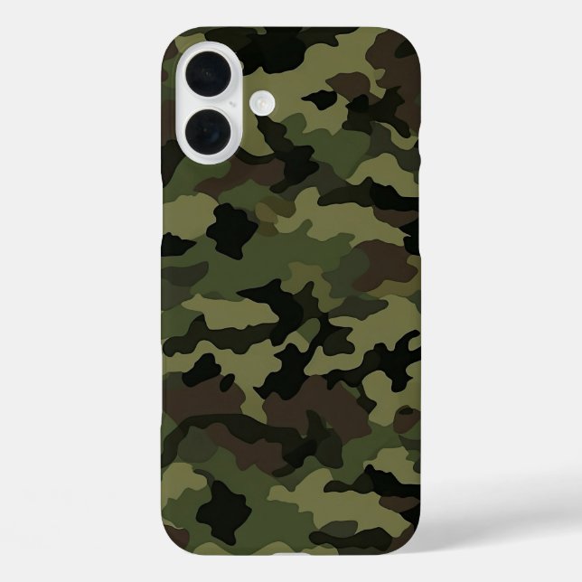 Vibrant Camouflage Colour Case-Mate iPhone Case (Back)