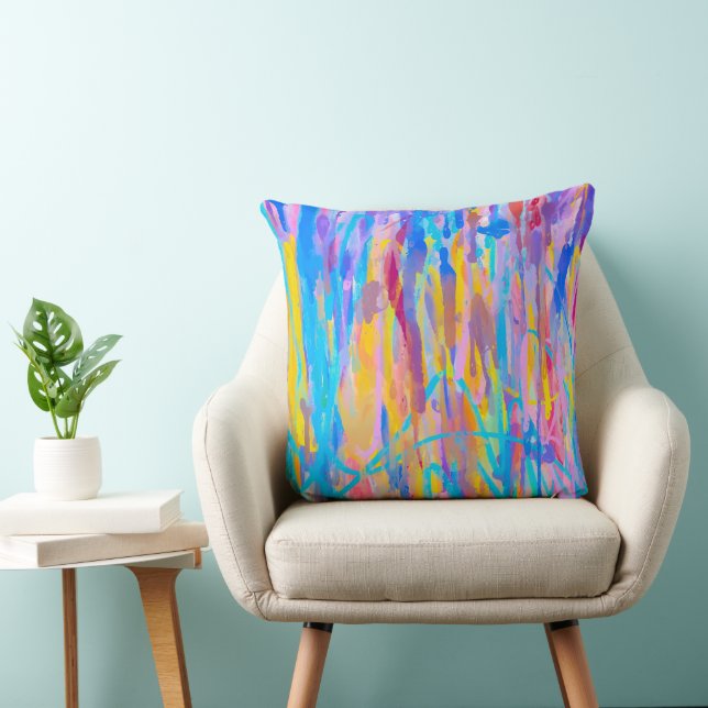 Vibrant Cascade Cushion (Chair)