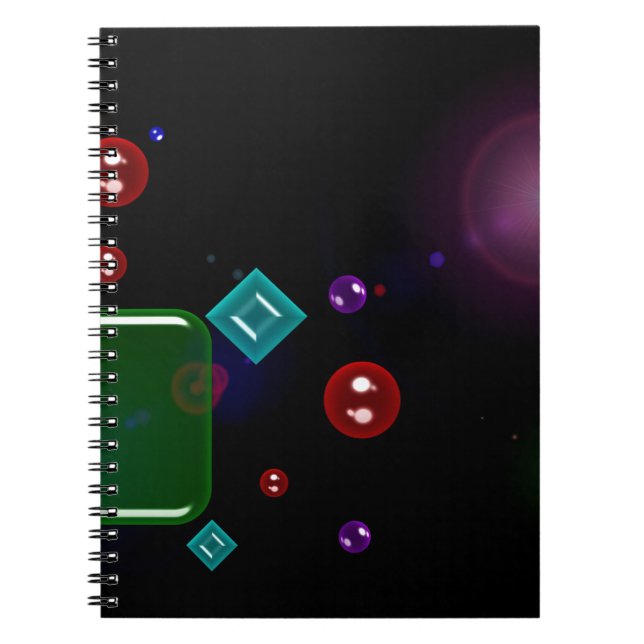 Vibrant characters notebook (Front)