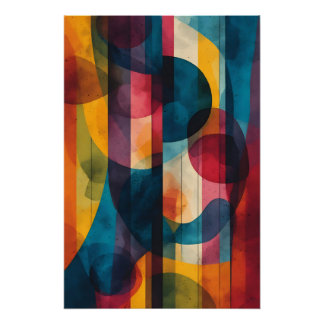 Vibrant Chromatic Harmony Poster