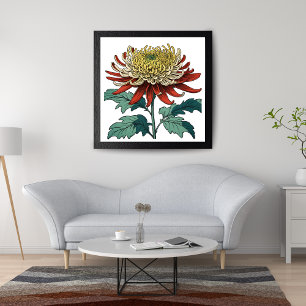 Vibrant Chrysanthemum Splendour Photo Print
