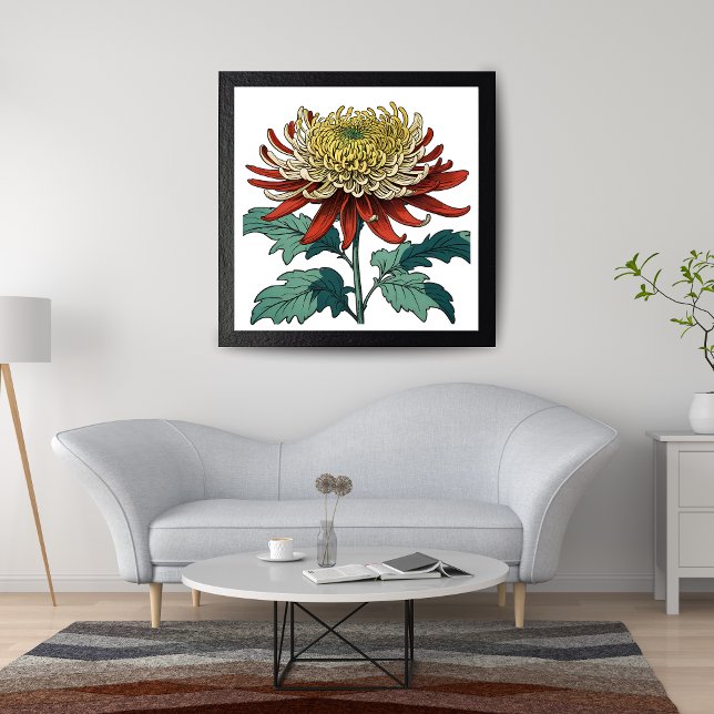 Vibrant Chrysanthemum Splendour Photo Print (Creator Uploaded)