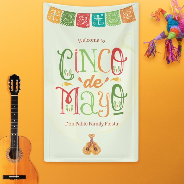 Vibrant Cinco de Mayo Fiesta Welcome Banner (Creator Uploaded)
