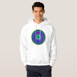 Vibrant Circle Motifs Colourful Dotted Patterns  Hoodie