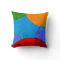 Vibrant Circle Pattern Primary Colours Pillow