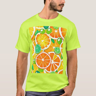 Vibrant Citrus Medley - Fresh & Juicy Slices T-Shirt