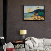 Vibrant Coastal Landscape