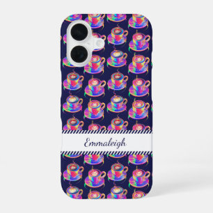 Vibrant Coffee Latte iPhone 16 Case