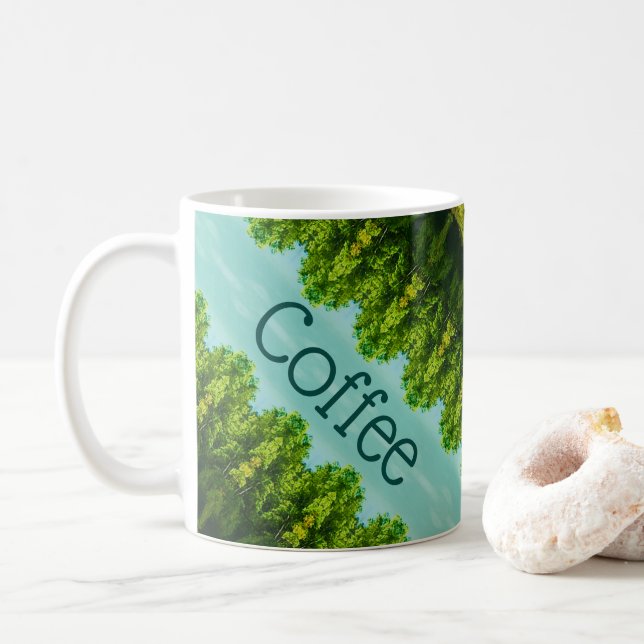 Vibrant Coffee Mug (With Donut)