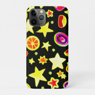 Vibrant Color Explosion Fruits Star Pattern iPhone 11 Pro Case