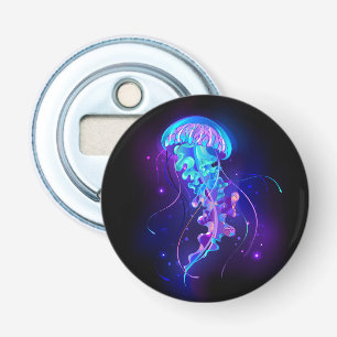 Vibrant Color Glowing Jellyfish Bottle Opener