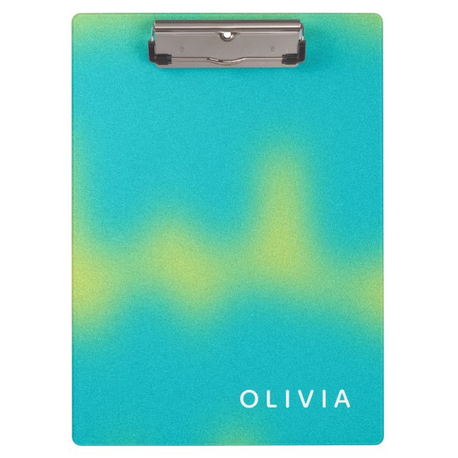 Vibrant Colour Aesthetic Pattern Clipboard (Front)