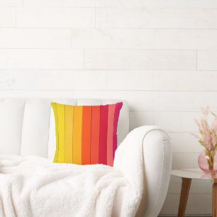 Vibrant Colour Aesthetic Pattern Decorative Cushion