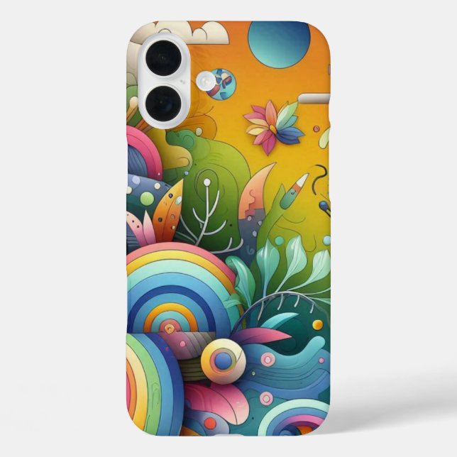 Vibrant Colour Design  Case-Mate iPhone Case (Back)