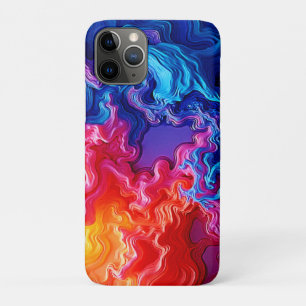 Vibrant Colour Fusion Art iPhone 11 Pro Case