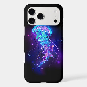 Vibrant Colour Glowing Jellyfish