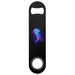 Vibrant Colour Glowing Jellyfish