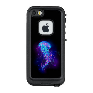 Vibrant Colour Glowing Jellyfish LifeProof FRÄ’ iPhone SE/5/5s Case