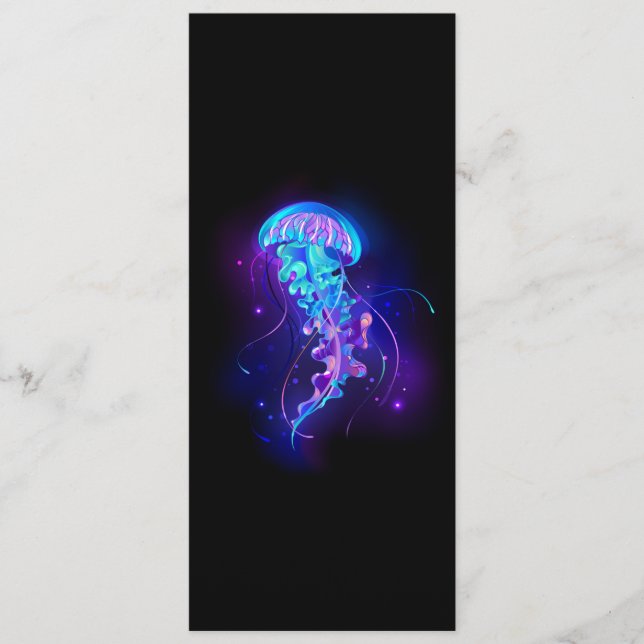 Vibrant Colour Glowing Jellyfish Program (Front)