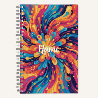 Vibrant Colour Notebook