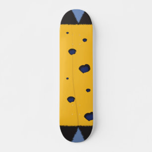 Vibrant Colour Pattern Skateboard