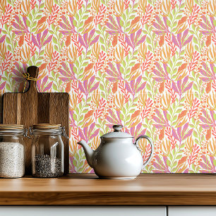 Vibrant colour print ceramic tile
