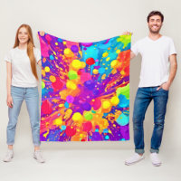 Vibrant Colour Spatter