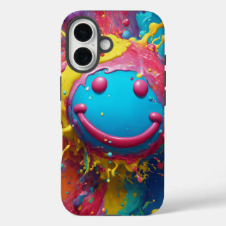 Vibrant Colour Splash Mobile Case – Bold and Eye-C