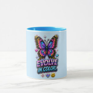Vibrant Colour Splash Mug