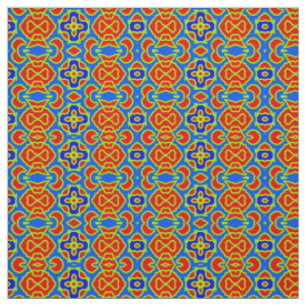 Vibrant colourful attractive fabric pattern design