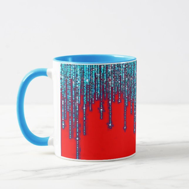 Vibrant Colourful Combo Mug – Perfect Size, Digita (Left)