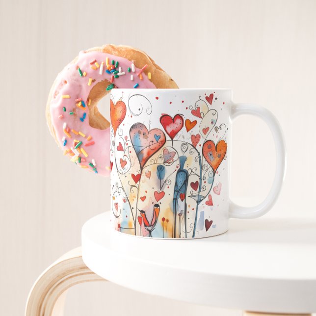 Vibrant & Colourful | Custom Name Coffee Mug (Creator Uploaded)