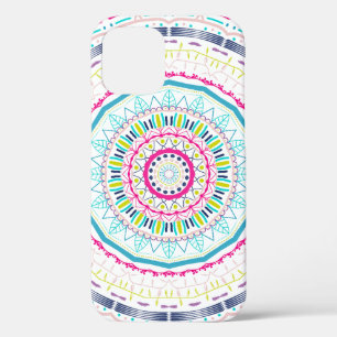 Vibrant Colourful Mandala Art iPhone 12 Pro Case
