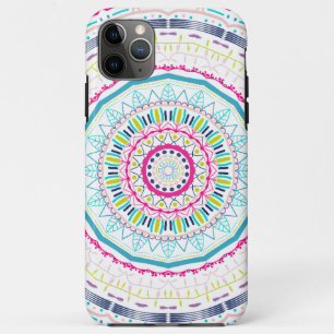 Vibrant Colourful Mandala Art iPhone 11 Pro Max Case