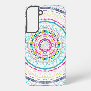 Vibrant Colourful Mandala Art Samsung Galaxy Case