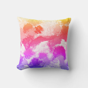 Vibrant Colourful Multicolor Ties Cushion