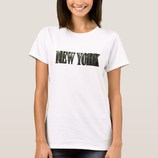 Vibrant Colourful NEW YORK Statement Tee (Front)