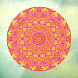 Vibrant Colourful Psychedelic Abstract Kaleidoscop
