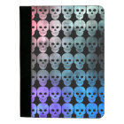 Vibrant colourful skull pattern