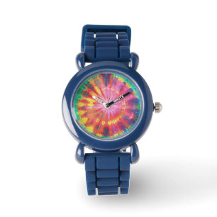 Vibrant Colourful Tie-Dye #1 Watch