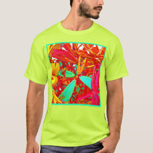 Vibrant Colours Abstract Pattern T-Shirt