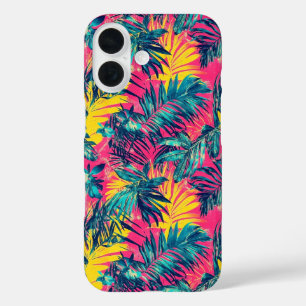Vibrant Colours Exotic Pattern iPhone 16 Case