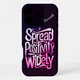 Vibrant colours spreading positivity. iPhone 16 pro max case