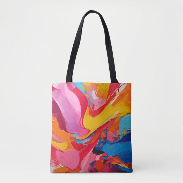 Vibrant Colours Tote Bag (Front)