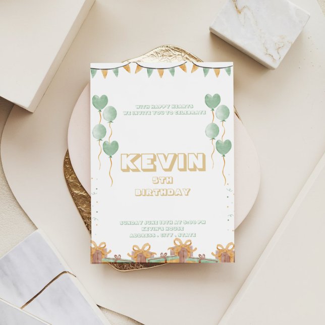 Vibrant Confetti Birthday Bash Invitation (Creator Uploaded)