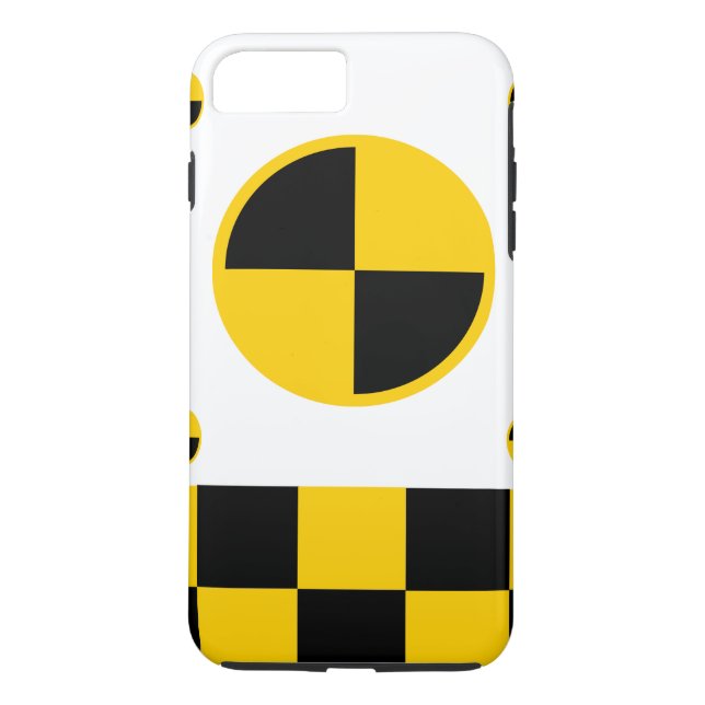 Vibrant Crash Test Markers Case-Mate iPhone Case (Back)