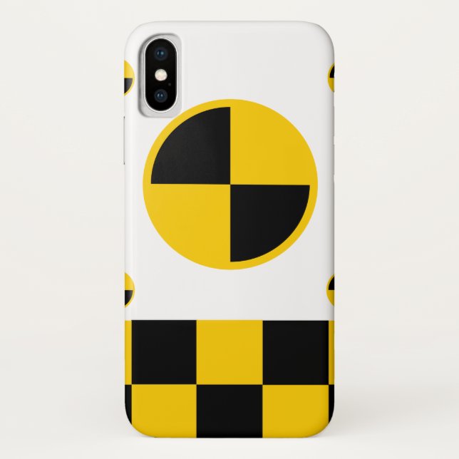 Vibrant Crash Test Markers Case-Mate iPhone Case (Back)