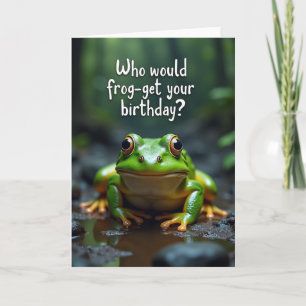 Vibrant Creature Birthday Card