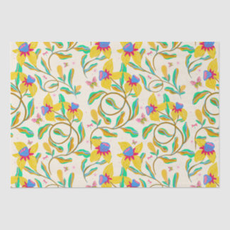 Vibrant daffodils Wrapping Paper