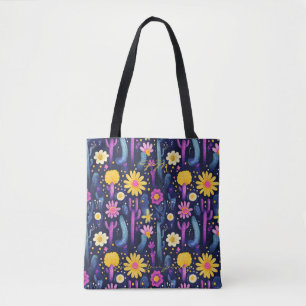 Vibrant Desert Bloom Wellness Tote Bag